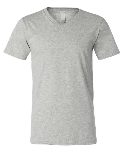 BELLA + CANVAS 3005CVC - Unisex Heather CVC V-Neck Tee