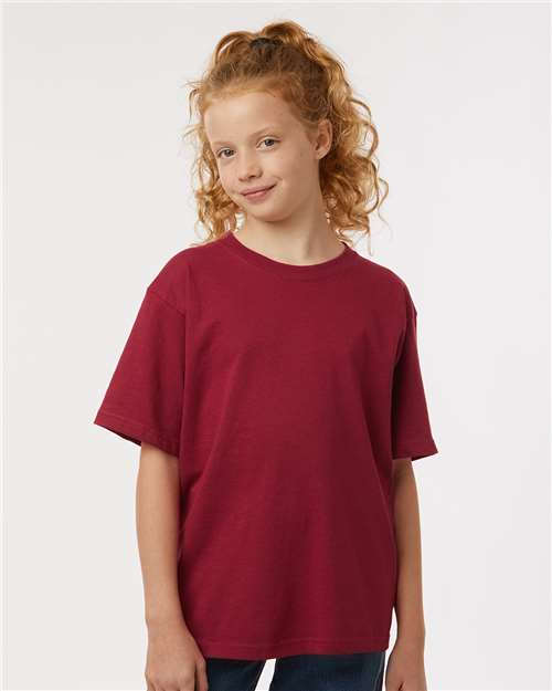 M&O 4850 - Youth Gold Soft Touch T-Shirt