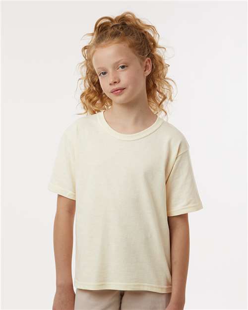 M&O 4850 - Youth Gold Soft Touch T-Shirt