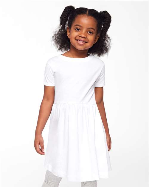 Rabbit Skins 5333 - Toddler Fine Jersey Dress