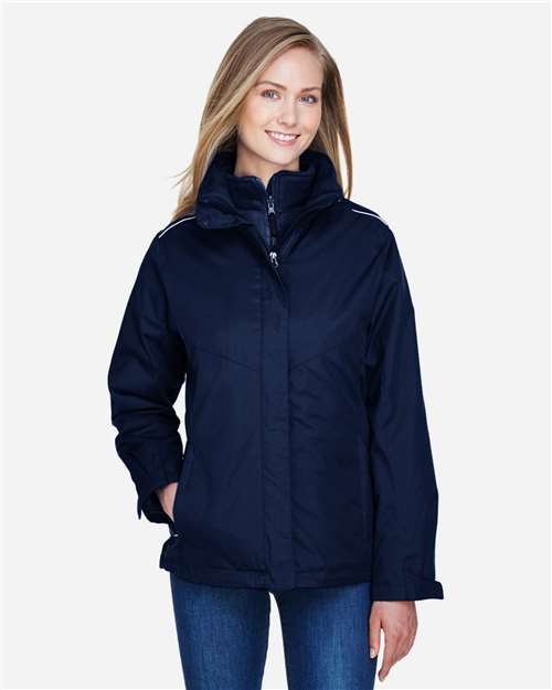 CORE365 78205 - Women's 3-in-1 Jacket with Fleece Liner