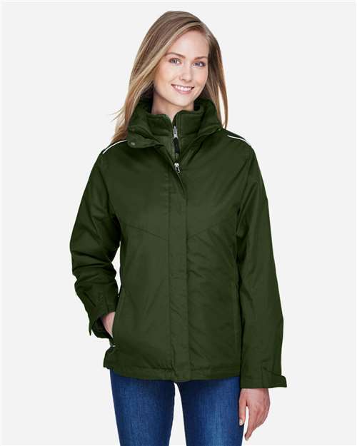 CORE365 78205 - Women's 3-in-1 Jacket with Fleece Liner