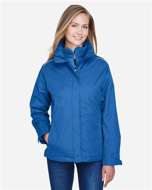CORE365 78205 - Women's 3-in-1 Jacket with Fleece Liner