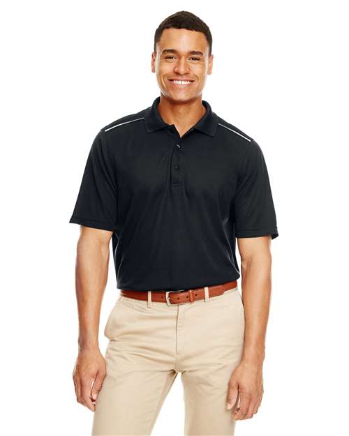 CORE365 88181R - Men's Radiant Performance Piqué Polo with Reflective Piping