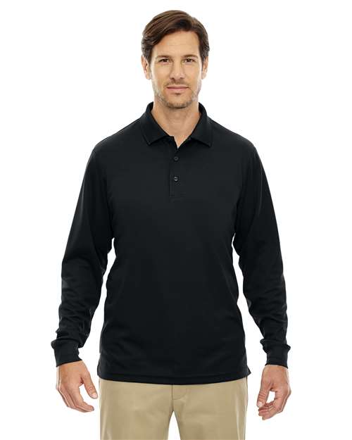 CORE365 88192T - Men's Tall Pinnacle Performance Long Sleeve Piqué Polo