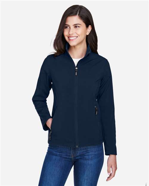 CORE365 78184 - Women's Cruise Two-Layer Fleece Bonded Soft Shell Jacket