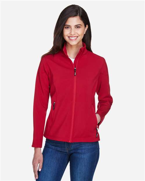 CORE365 78184 - Women's Cruise Two-Layer Fleece Bonded Soft Shell Jacket