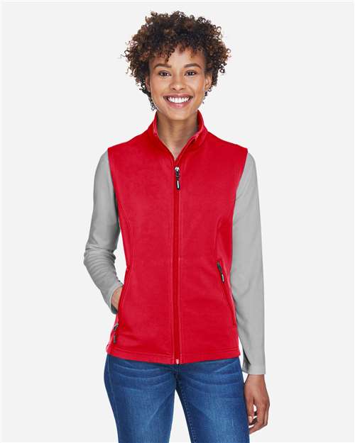 CORE365 CE701W - Women's Cruise Two-Layer Fleece Bonded Soft Shell Vest