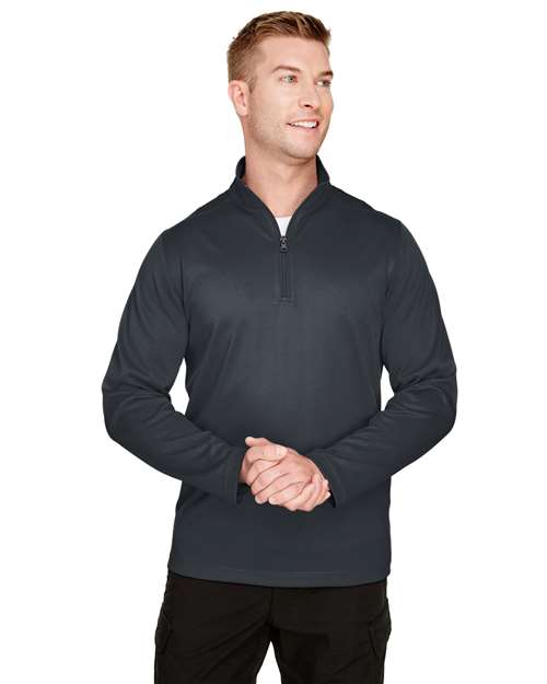 Harriton M748 - Men's Advantage Snag Protection Plus Quarter-Zip Pullover