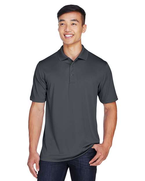 Harriton M345 - Men's Advantage Snag Protection Plus IL Snap Placket Polo