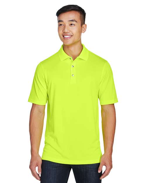 Harriton M345 - Men's Advantage Snag Protection Plus IL Snap Placket Polo