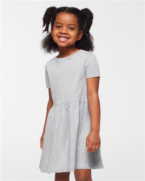 Toddler Fine Jersey Dress | Soft Cotton
