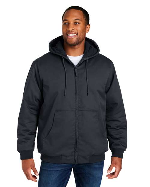 Harriton M722T - Unisex Tall ClimaBloc® Heavyweight Hooded Full-Zip Jacket