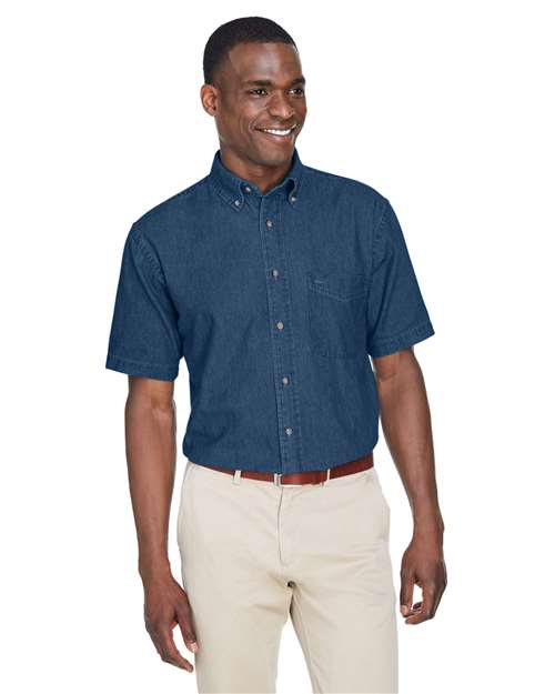 Harriton M550S - Men's Denim Shirt