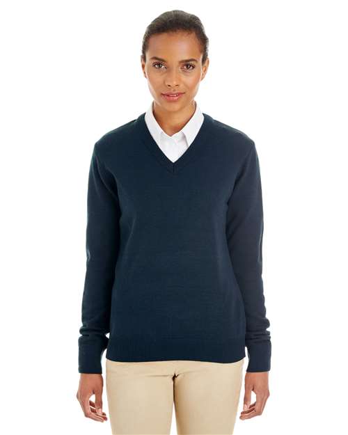 Harriton M420W - Women's Pilbloc V-Neck Sweater