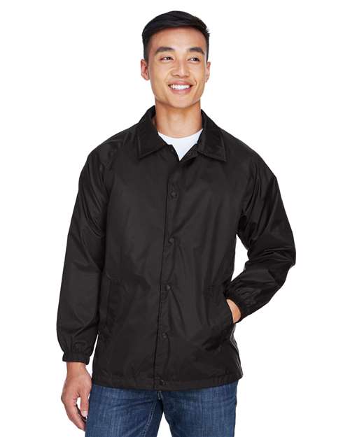 Harriton M775 - Unisex Nylon Staff Jacket