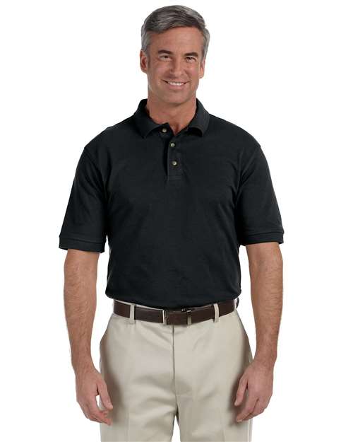 Harriton M200T - Men's Tall Cotton Pique Polo