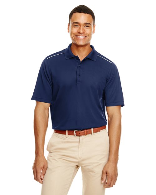 CORE365 88181R - Men's Radiant Performance Piqué Polo with Reflective Piping