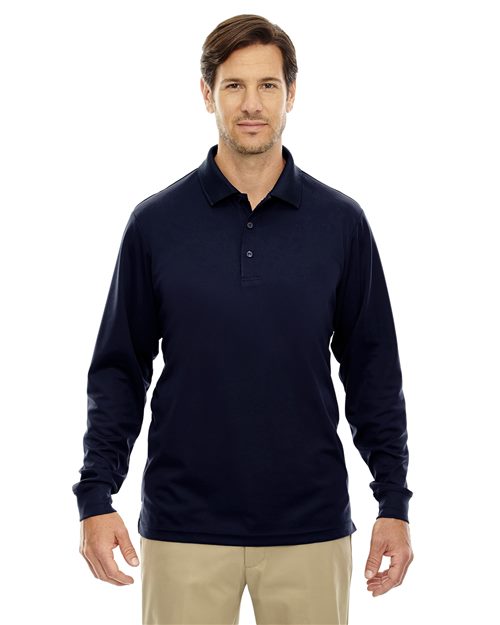 CORE365 88192T - Men's Tall Pinnacle Performance Long Sleeve Piqué Polo