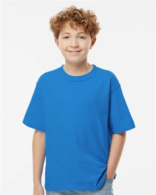 M&O 4850 - Youth Gold Soft Touch T-Shirt