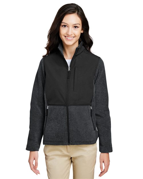 CORE365 CE890W - Women's Journey Summit Hybrid Full-Zip
