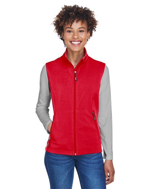 CORE365 CE701W - Women's Cruise Two-Layer Fleece Bonded Soft Shell Vest