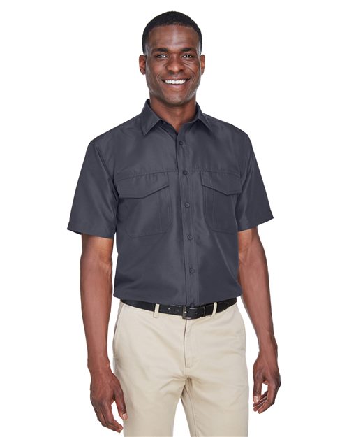 Harriton M580 - Men's Key West Short Sleeve Performance Staff Shirt