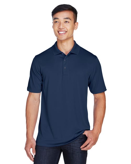 Harriton M345 - Men's Advantage Snag Protection Plus IL Snap Placket Polo