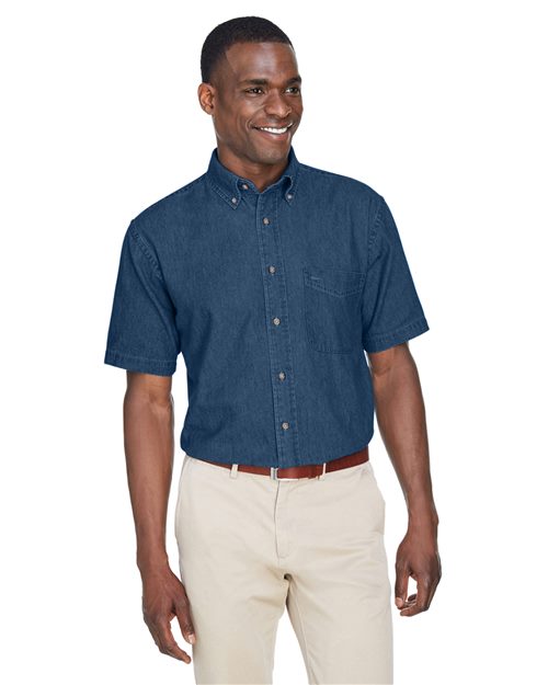 Harriton M550S - Men's Denim Shirt