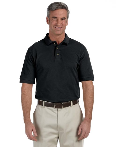 Harriton M200T - Men's Tall Cotton Pique Polo