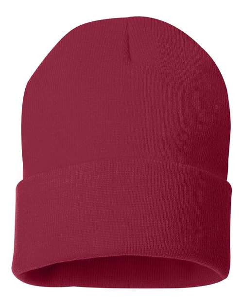 Sportsman SP12 - 12" Solid Cuffed Beanie