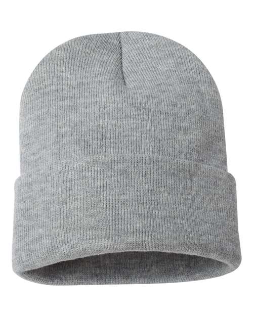 Sportsman SP12 - 12" Solid Cuffed Beanie