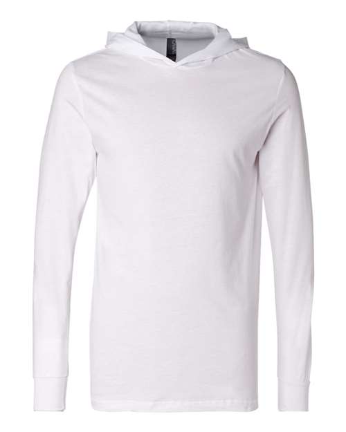 BELLA + CANVAS 3512 - Unisex Jersey Hooded Long Sleeve Tee