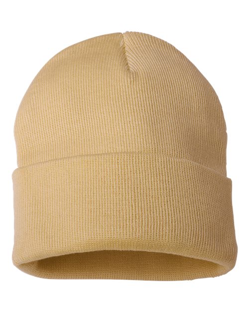 Sportsman SP12 - 12" Solid Cuffed Beanie