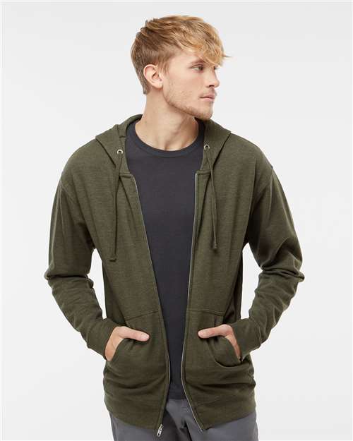 Independent Trading Co. SS4500Z - Unisex Midweight Full-Zip Hooded Sweatshirt
