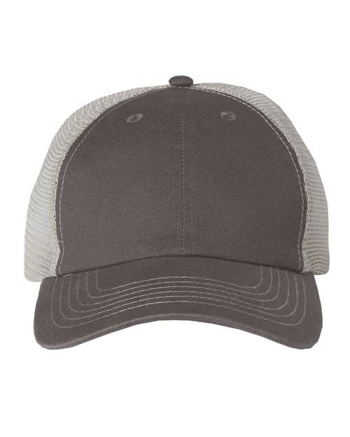 Valucap 3100 - Contrast-Stitch Mesh-Back Cap