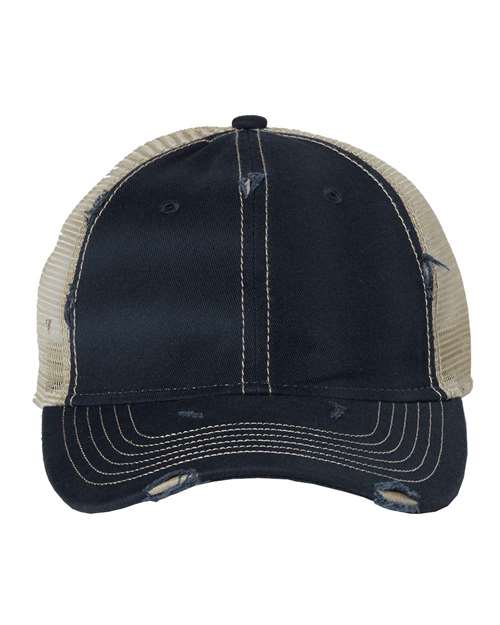 Valucap 3150 - Bounty Dirty-Washed Mesh-Back Cap