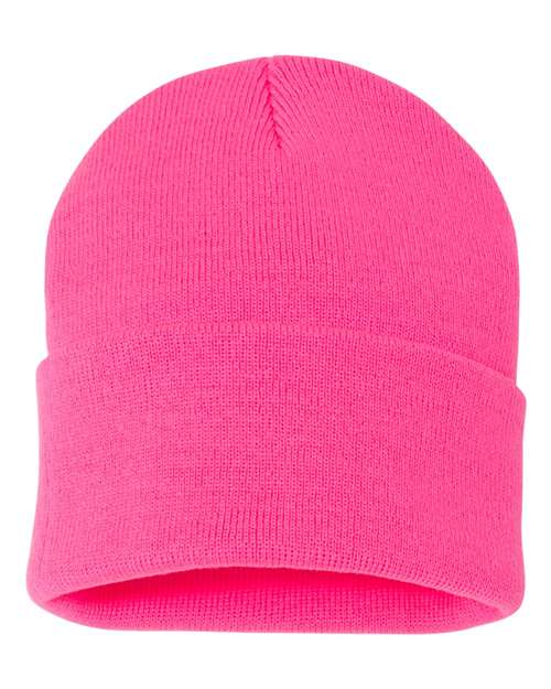 Sportsman SP12 - 12" Solid Cuffed Beanie