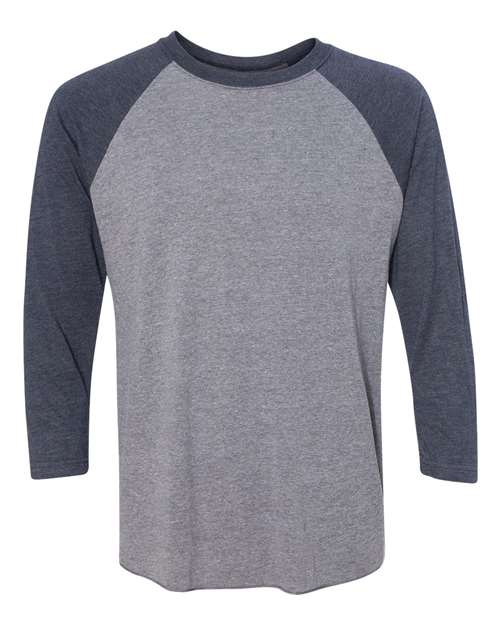 Next Level 6051 - Unisex Triblend Three-Quarter Raglan T-Shirt