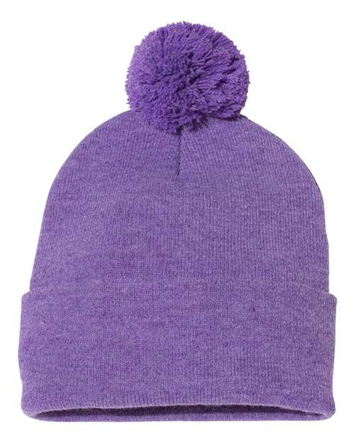 Sportsman SP15 - 12" Pom-Pom Cuffed Beanie