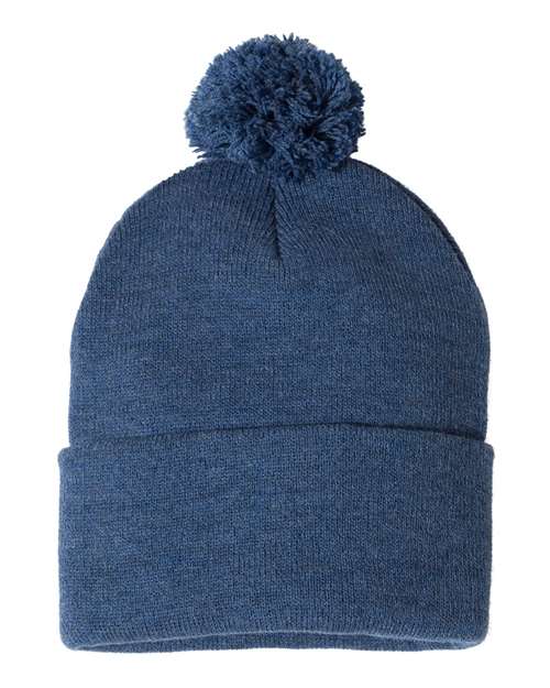 Sportsman SP15 - 12" Pom-Pom Cuffed Beanie