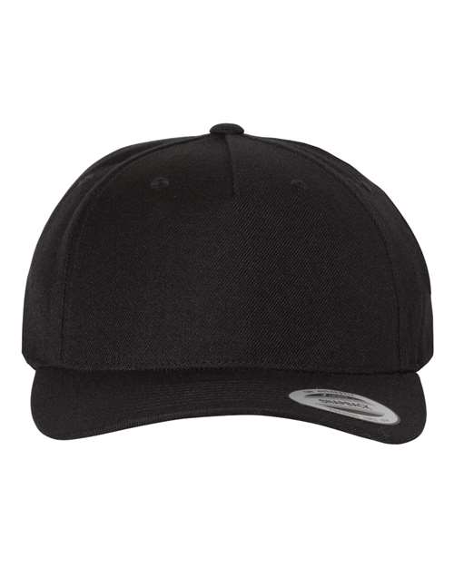 YP Classics 5789M - Premium Five-Panel Curved Bill Snapback Cap