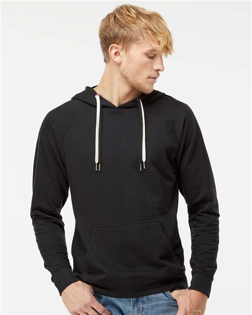 Independent Trading Co. SS1000 - Unisex Icon Lightweight Loopback Terry Hooded Sweatshirt