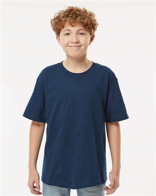 M&O 4850 - Youth Gold Soft Touch T-Shirt