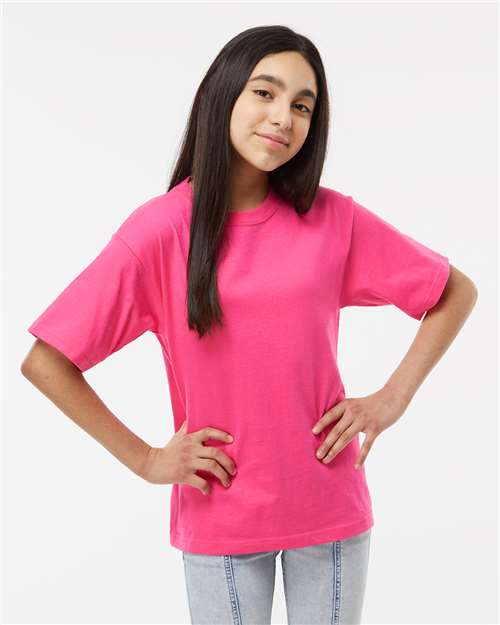 M&O 4850 - Youth Gold Soft Touch T-Shirt