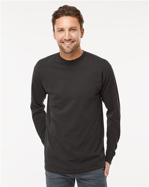 M&O 4820 - Unisex Gold Soft Touch Long Sleeve T-Shirt