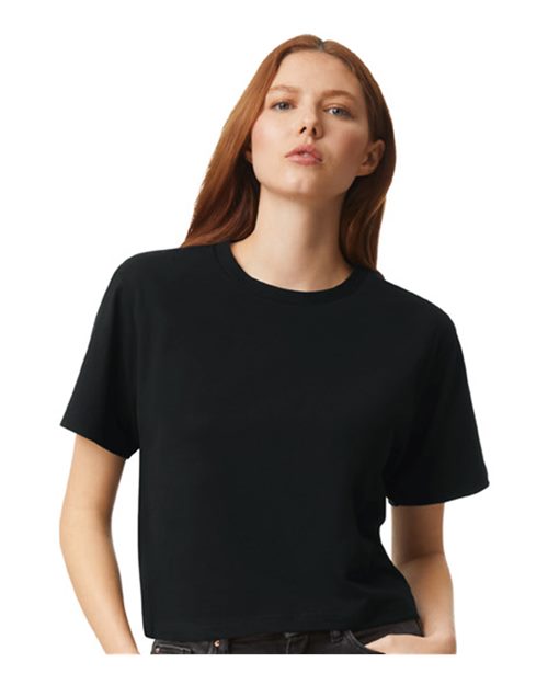 American Apparel 102 - Women's Fine Jersey Boxy Tee