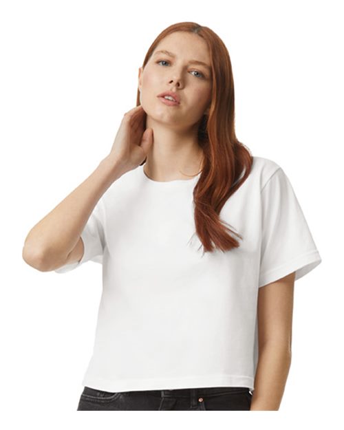American Apparel 102 - Women's Fine Jersey Boxy Tee