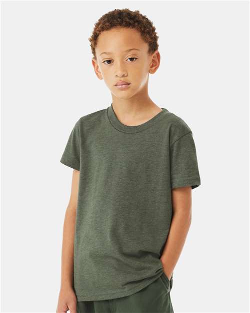 BELLA + CANVAS 3001YCVC - Youth CVC Jersey Tee