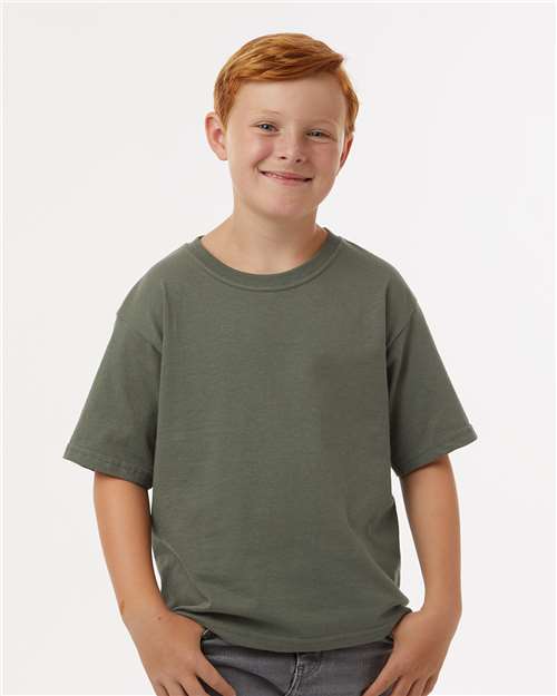 M&O 4850 - Youth Gold Soft Touch T-Shirt